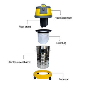 Aspiradora eléctrica industrial profesional de doble motor <span class=keywords><strong>mejor</strong></span> calificada Nueva condición - Product Image 5