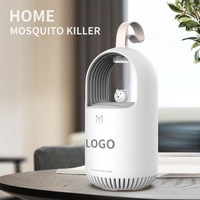Nieuwe XKC merk huishoudelijke buitenlamp tegen muggen, op plastic, USB/elektrisch aangedreven, makkelijk schoon te maken ontwerp voor muggen.