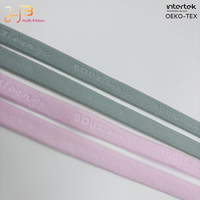 4461-10 Bande élastique jacquard imprimée sur mesure, bande élastique douce pour la couture de sous-vêtements et de caleçons, vente en gros en stock