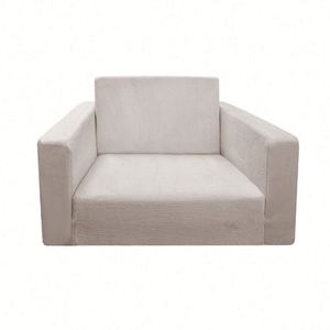 Sofá Cama Infantil Moderno de Tela, Plegable, con Cojín Tatami Suave para Niños, Rincón de Lectura, Desmontable, Lavable, Silla de Comedor Preescolar, Otomana - Product Image 2