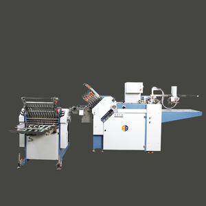 高速包装插入带传动制药传单折页机制造商 - Product Image 6