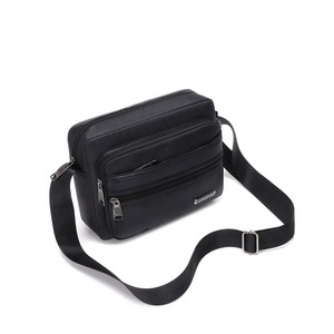 Men's Crossbody Bag Oxford Cloth Large Capacity Multi-pocket Shoulder Bag For Everyday Use Solid Color Lightweight Design - Product Image 5