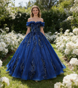 <span class=keywords><strong>Robe</strong></span> <span class=keywords><strong>de</strong></span> Quinceanera élégante, épaules dénudées, appliques <span class=keywords><strong>de</strong></span> perles, avec <span class=keywords><strong>jupon</strong></span> détachable, <span class=keywords><strong>robe</strong></span> <span class=keywords><strong>de</strong></span> bal pour événements du soir - Product Image 5