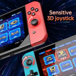 <span class=keywords><strong>Powkiddy</strong></span> <span class=keywords><strong>X70</strong></span> Consola de Juegos Retro Portátil con Pantalla Grande de 7 Pulgadas HD para 2 Jugadores - Product Image 6