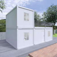 Casa Mobile di Qualità Superiore, Lussuosa Cabina in Acciaio di Grandi Dimensioni, Installazione Rapida, Prodotta in Cina