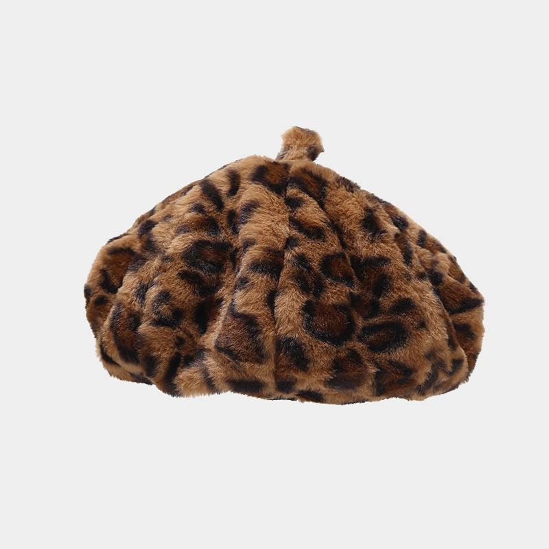 Leopard print camel color