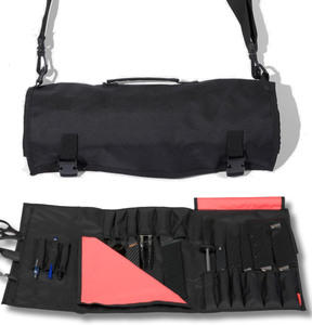 Muestra Gratis, Nueva Bolsa Enrollable para Cuchillos de Chef Profesional, Correa de Hombro Ajustable, Bolsa de Almacenamiento, Regalos - Product Image 1