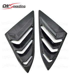 2016-2017 Tendine Parasole Laterali in Fibra di Carbonio per Finestrino Posteriore per Kit Carrozzeria HONDA CIVIC X 10a Generazione - Product Image 2