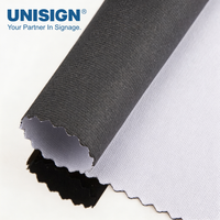 Système de toile de fond SEG pour stands d'exposition, textile noir, largeur max. 5,05 m, pour impression par sublimation UV