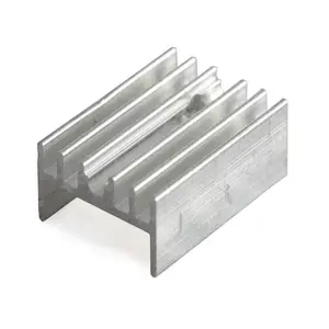 Dissipador de calor de alumínio para extrusão de refrigeração de água grande de usinagem CNC personalizada mais popular