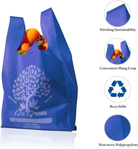 Bolsa de Compras Personalizada, Reutilizable, Ecológica, Resistente, de Tela No Tejida, con Asas, Impresa con Serigrafía - Product Image 2