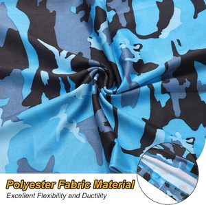 Masque facial et cache-cou tubulaire multifonctionnel en polyester pour moto et cyclisme, imprimé personnalisé, respirant, doux, type bandana et écharpe - Product Image 5