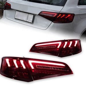 ไฟท้ายรถ LED ปรับแต่งได้สำหรับ A3 <span class=keywords><strong>Audi</strong></span> 2013-2019ไฟหน้าแบบโกรธ WD19 35W - Product Image 2