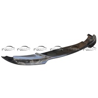 Nouveau Spoiler avant en fibre de carbone style V OLOTDI pour BMW Série 5 F10, finition noir carbone, finition sous vide