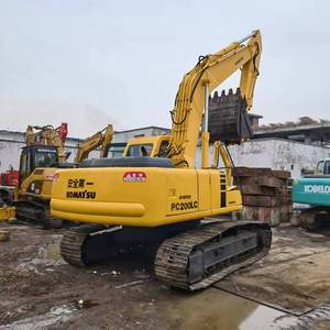 Gran oferta, excavadora Komatsu PC200LC usada, buenas condiciones, bajas horas de trabajo, Motor de motor central, capacidad de 20 toneladas, de segunda mano - Product Image 3
