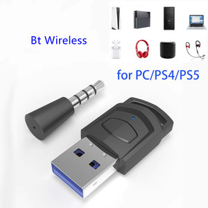 Receptor transmisor para juegos de PC, convertidor de adaptador de auriculares de Audio inalámbrico para <span class=keywords><strong>Sony</strong></span> Ps5 Playstation5 Ps4 consola de juegos - Product Image 4