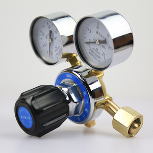Régulateur de pression d'hélium Yqhe 6 avec manomètre 2,5-25 MPa, fabriqué par Shanghai Tianchuan Instrument Factory - Product Image 2