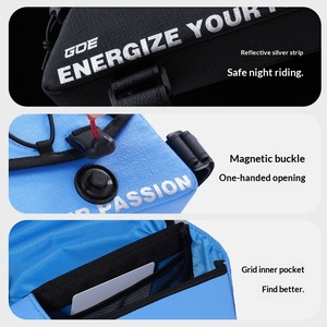 Sacoche de vélo à fermeture magnétique, étanche, coque rigide, pour téléphone, à suspendre sur le tube supérieur, pour <span class=keywords><strong>VTT</strong></span>/vélo de route - Product Image 3