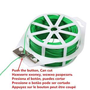 Plantation en plastique jardin fleur <span class=keywords><strong>plante</strong></span> escalade rotin ligne ceinture reliure vigne câble torsion fixe cravate - Product Image 3