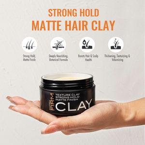 Arcilla Capilar de Fijación Fuerte para <span class=keywords><strong>Hombre</strong></span>, Etiqueta Privada Personalizable, Arcilla Capilar Mate Natural para un Estilo sin Esfuerzo, Aspecto de Calidad de Salón en Casa - Product Image 2