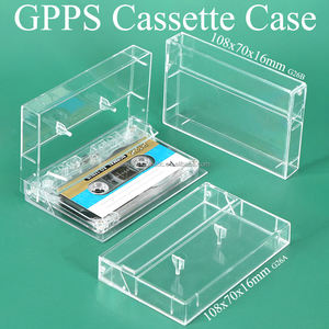 Boîte de rangement vide pour cassettes vidéo SUNSHING, étui de protection pour cassettes audio VHS, boîte de protection vide en plastique, étuis pour cassettes - Product Image 4