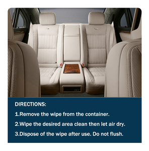 Toallitas húmedas con aroma a limón transparente, respetuosas con el medio ambiente, limpieza automática de vidrio para interiores y exteriores, paquete de 80 piezas - Product Image 3