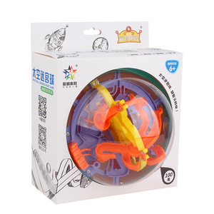 Laberinto espacial 3D de Yuxin Education con 100 bolas, juguete creativo para niños, desarrollo de la concentración - Product Image 3