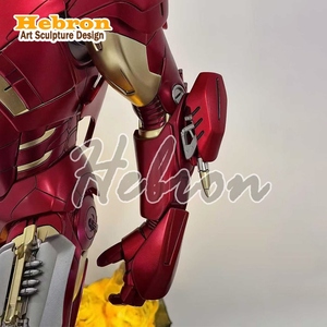 Estatua de Resina Creativa, Figura de Acción de Iron Man Modelo <span class=keywords><strong>1</strong></span>.3 MK7, Escultura Artificial Decorativa en Venta - Product Image 2