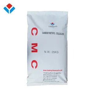 מחיר חומר גלם כימי תאית Carboxymethyl CMC עבור חומר ניקוי