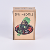 Drehen Sie das Flaschen trink spiel, Party-Roulette-Spiel mit Wahrheit oder Pflicht, Partys piele für Erwachsene für Gruppen