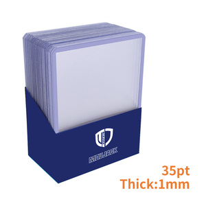 Clear 35PT Toploader Acid-free 3‘×4’ for holding TCG card Pokemond sports card MTG cards Yo-Gi-Oh <b>one</b> <b>piece</b> holder customize - Product Image 6
