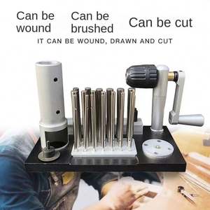 Dispositif manuel à manivelle <span class=keywords><strong>pour</strong></span> enroulement <span class=keywords><strong>de</strong></span> fil, outil <span class=keywords><strong>de</strong></span> tréfilage <span class=keywords><strong>en</strong></span> <span class=keywords><strong>acier</strong></span> inoxydable <span class=keywords><strong>pour</strong></span> bijoux, colliers et tensionneur <span class=keywords><strong>de</strong></span> petits tubes - Product Image 4