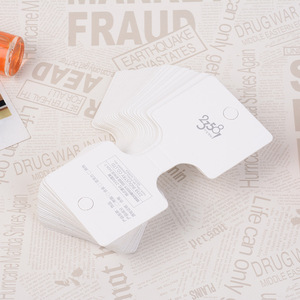 Nhà Máy Tùy Chỉnh Thấp Moq Thiết Kế Miễn Phí Double-Face In Ấn Giấy Treo Tag Cho Nhãn Sản Phẩm Cảm Ơn Bạn Tag Cho Quần Áo Tag - Product Image 2