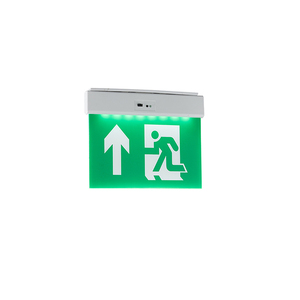 Dual-mặt dẫn lối ra dấu hiệu với 3 giờ thời gian khẩn cấp ánh sáng IP65 đánh giá - Product Image 4