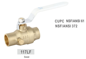 บอลวาล์วทองเหลืองแบบเต็มพอร์ตพร้อมช่องระบายน้ำปรับแต่งได้ - Product Image 2