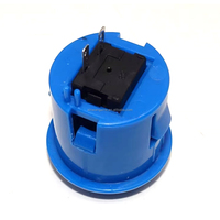 Bouton concave de 28 mm, boutons en plastique avec micro-interrupteur intégré pour machine de jeu d'arcade à monnayeur