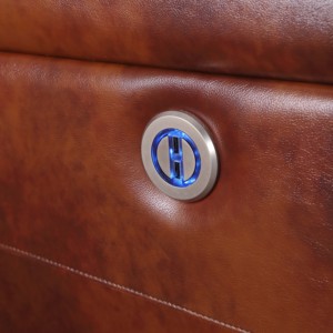 <strong>2026</strong> <strong>New</strong> Supplier Hot Selling Leisure Adjustable Top Grain Leather Electric Private Cinema <strong>Recliner</strong> Home Theater Sofa - Product Image 4