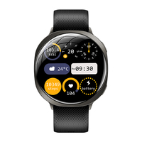 Reloj Inteligente M301 con Pantalla AMOLED de 1.32'', Resistente al Agua IP68, Monitor de Frecuencia Cardíaca, Oxígeno en Sangre, Seguimiento de Salud, Deporte y Ejercicio