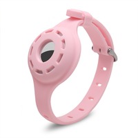 Étui de protection pour AirTag de haute qualité, traceur GPS intelligent pour chat et chien, mini traceur GPS pour animaux de compagnie, collier respirant en PU/Nylon réfléchissant et confortable