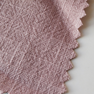 Tissu mélangé en coton, ramie en crêpe délavée, en bambou, teint à couleur unie, nappe plus épaisse, pour robe <span class=keywords><strong>de</strong></span> costume, 251gsm 2A88S - Product Image 4