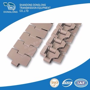 โซ่ลำเลียงพลาสติกแบบแบน <span class=keywords><strong>DLTE</strong></span> 880TAB ระยะพิทช์ 38.1 มม. ความกว้าง 82.5 มม. สำหรับอุตสาหกรรมอาหารและเครื่องดื่ม - Product Image 3
