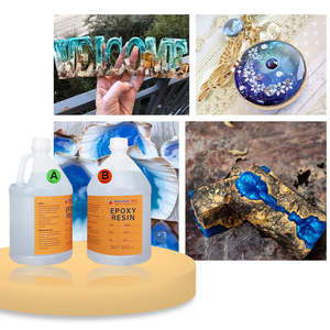Crystal Clear Bubble Free High Gloss Craft <b>Epoxy</b> <b>Resin</b> for Jewelry Making - Product Image 5