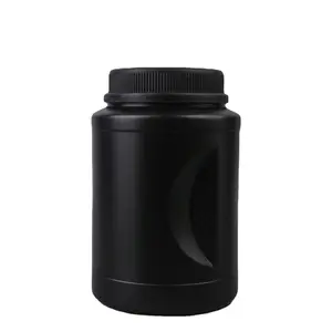 500/1000Ml Groothandel Gebouw Spierproteïne Poederfles Handheld Proteïne Poeder Fles Brede Mond Plastic Kan