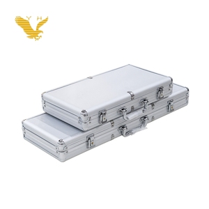 Caja de aluminio YH para Texas Hold'em <span class=keywords><strong>Poker</strong></span> Chip Set con compartimentos para 300/<span class=keywords><strong>500</strong></span> <span class=keywords><strong>fichas</strong></span> - Product Image 2