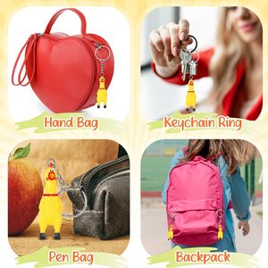 Shappy MINI squeaky Screaming ไก่ขนาดเล็กยางบีบจี้ของขวัญสำหรับคริสต์มาสวันเกิดปาร์ตี้ - Product Image 4