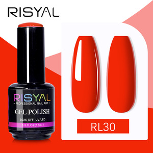 ยาทาเล็บยูวี 12 สีใหม่ สีแดง 15 มล. ยาทาเล็บเจลแบบติดทนนาน ซึมผ่านได้ ยาทาเล็บ เครื่องสำอาง - Product Image 4