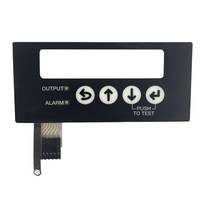 Clavier à membrane résistant à l'usure pour équipement CNC, superposition de clavier avec un excellent retour d'information pour machine à commande numérique