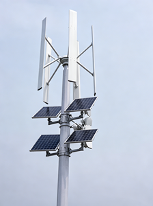 Éolienne à axe vertical de type H 5KW 5 pales 220V 380V Triphasé CA Hors réseau Raccordée au réseau Générateur éolien Usine OEM - Product Image 5