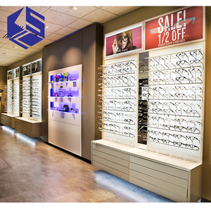 Wholesale Modern Customized Wooden Sunglasses Display Stand Optimal Shop <strong>Glasses</strong> Floor <strong>Rack</strong> - Product Image 4