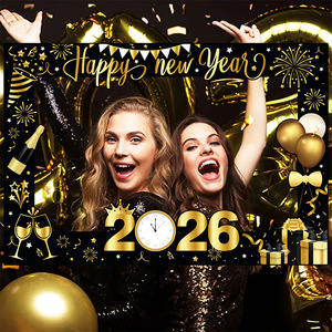 Gafas <span class=keywords><strong>de</strong></span> Papel para Fotos <span class=keywords><strong>de</strong></span> Año Nuevo 2026, Accesorios para Fotomatón <span class=keywords><strong>de</strong></span> Navidad, Gafas <span class=keywords><strong>de</strong></span> Papel para Fiesta <span class=keywords><strong>de</strong></span> Nochevieja, Artículos para el Hogar, Regalos - Product Image 3